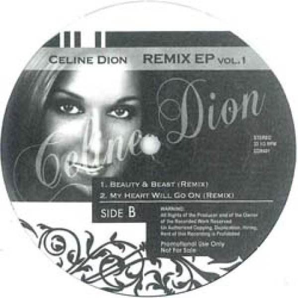 画像2: CELINE DION / 美女と野獣 + 3曲 (マル秘MIX/全4曲) [■廃盤■激レア！幻の1枚！世界特大ヒット連発！マル秘MIX！] (2)