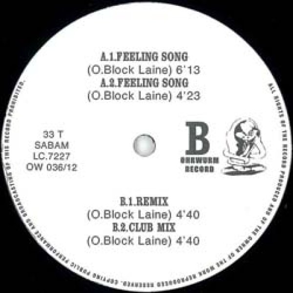 画像2: LISA LYNN / FEELING SONG (4VER) [■廃盤■お宝！少量生産！お洒落"バカルディ"カバー！] (2)