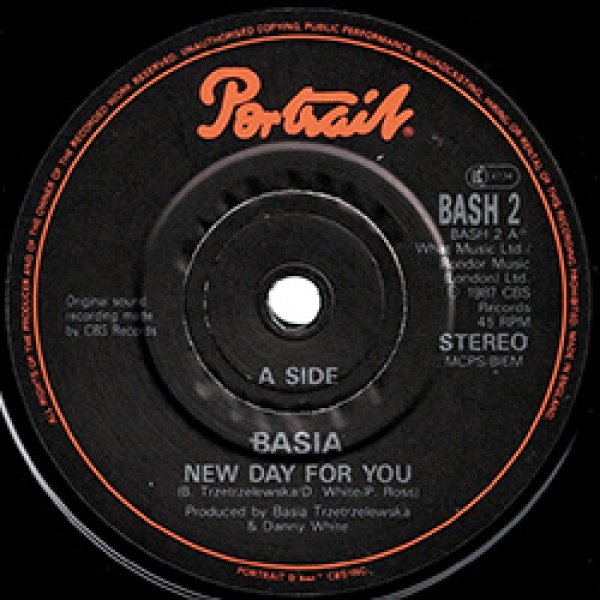 画像3: BASIA / NEW DAY FOR YOU (7インチMIX) [◎中古レア盤◎お宝！オランダ版ジャケ！CM曲！7"MIX！] (3)