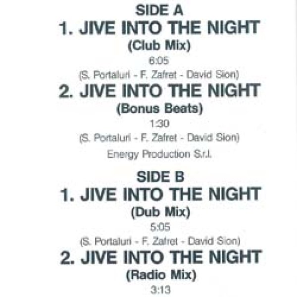 画像2: GREEN OLIVES / JIVE INTO THE NIGHT (独原盤/4VER) [◎中古レア盤◎お宝！ジャケ付ドイツ原盤！ウィンク原曲！] (2)