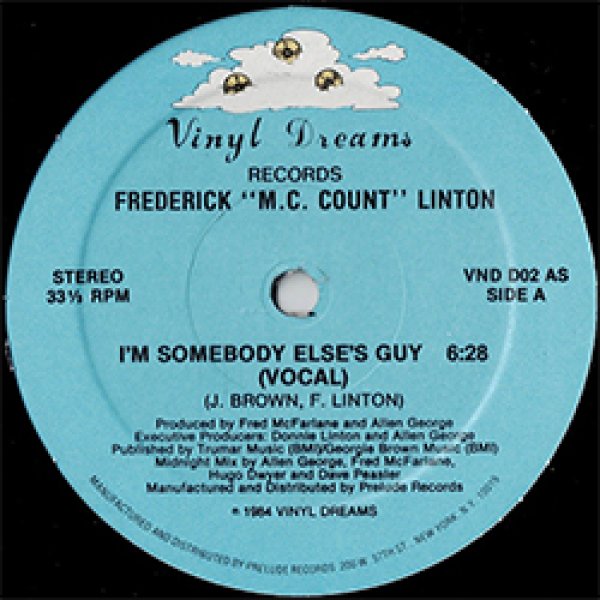 画像2: FREDERICK LINTON / I'M SOMEBODY ELSE'S GUY (米原盤/12"MIX) [◎中古レア盤◎激レア！本物の原盤！JOCELYN BROWN使い！] (2)