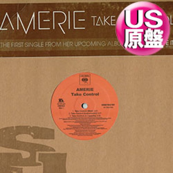 画像1: AMERIE / TAKE CONTROL (米原盤/全2曲) [◎中古レア盤◎お宝！コレは原盤！盛上げFUNKY！「1 THING」路線！] (1)