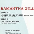 画像2: SAMANTHA GILLES / MUSICがすべて (原盤/12"MIX) [◎中古レア盤◎お宝！日本版ジャケ！哀愁マハラジャ！] (2)