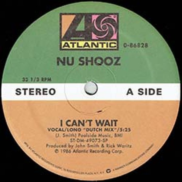 画像2: NU SHOOZ / I CAN'T WAIT (DUTCH MIX) [■廃盤■お宝！少量生産！サンプリング大ネタ！] (2)