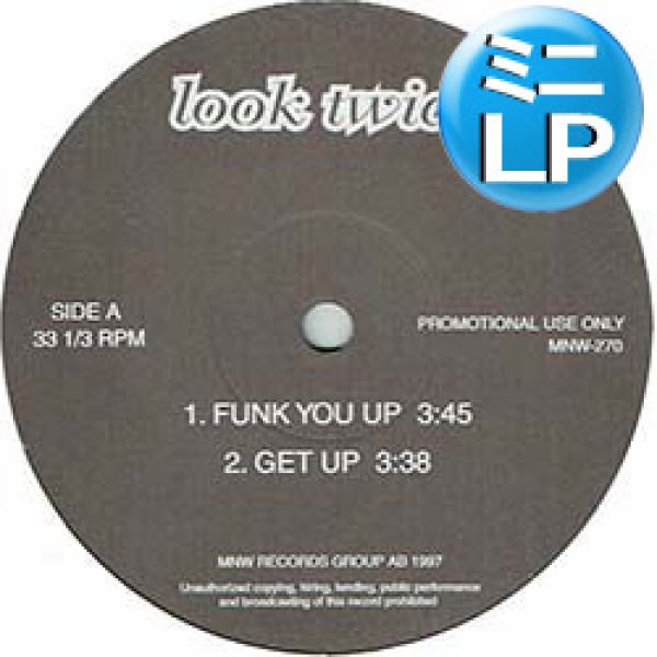 画像1: LOOK TWICE / ミニアルバム (ミニLP/全4曲) [■廃盤■お宝！少量生産！日本企画のみ！究極の4曲！大ネタ使い連発！] (1)
