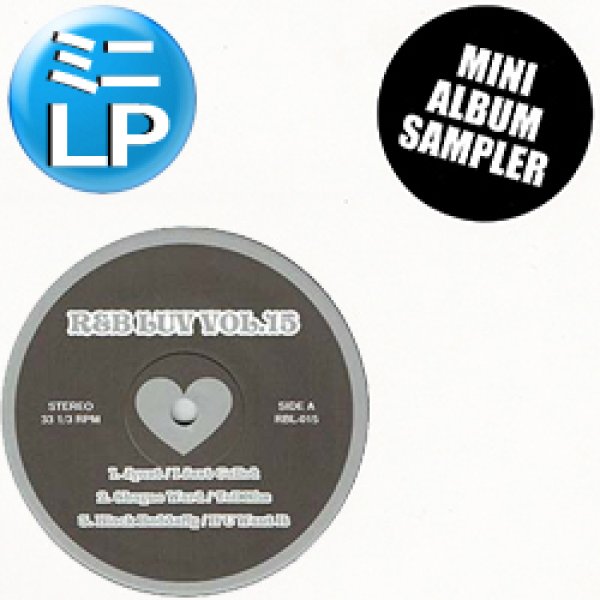 画像1: V.A / R&B LUV VOL.15 (ミニLP/全5曲) [■廃盤■お宝！極少生産シリーズ！全曲大ネタ使いR&B！隠れ音源5曲！] (1)