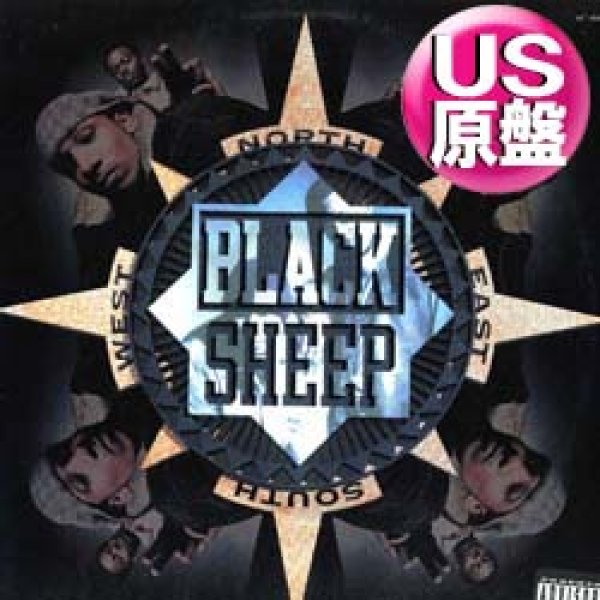 画像1: BLACK SHEEP / NORTH SOUTH EAST WEST (米原盤/REMIX) [◎中古レア盤◎お宝！本物のUS原盤！90'sミドル名盤！SHOWBIZ！] (1)
