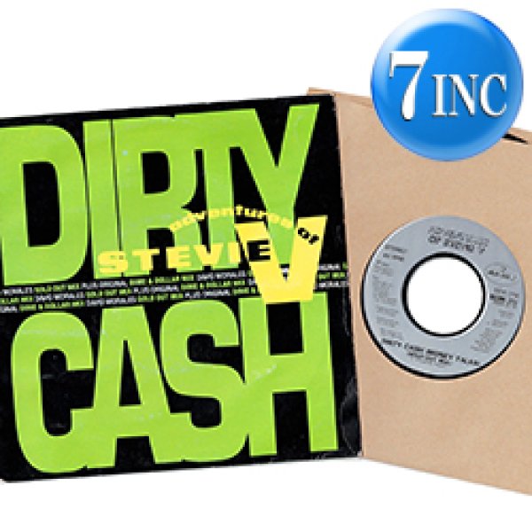 画像1: ADVENTURES OF STEVIE V / DIRTY CASH (7インチ/REMIX) [◎中古レア盤◎お宝！DANNY.Kの選曲リスト掲載！7"のみ！] (1)