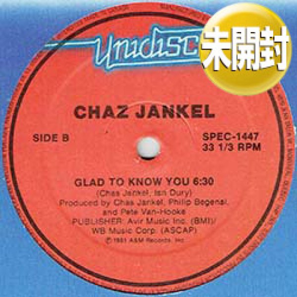 画像1: CHAS JANKEL & QUINCY JONES / GLAD TO KNOW YOU & 愛のコリーダ (12"MIX/全2曲) [◎中古レア盤◎激レア！奇跡の未開封！珍しい初期版！豪華2曲！] (1)