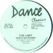 画像3: THE LIMIT / SHE'S SO DIVINE (全2曲) [◎中古レア盤◎お宝！極上N.Y.ダンクラ！A面はマル秘MIX！] (3)