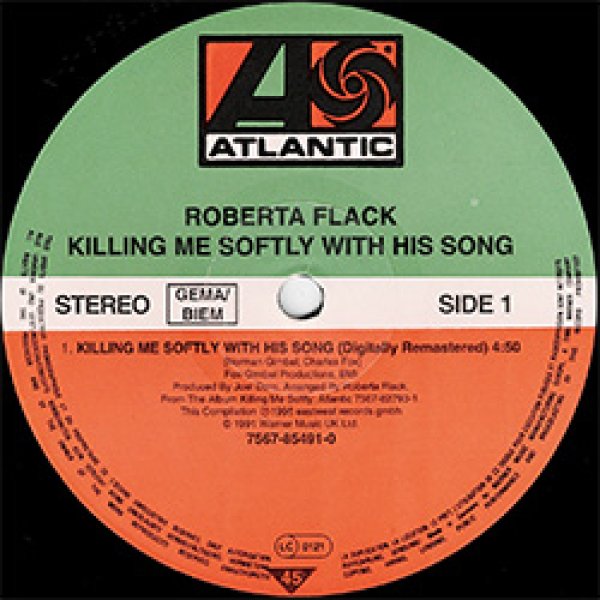 画像2: ROBERTA FLACK / やさしく歌って + 2曲 (ドイツ盤/全3曲) [◎中古レア盤◎お宝！ドイツ版ジャケ！リマスター1面使用12”！豪華3曲！] (2)