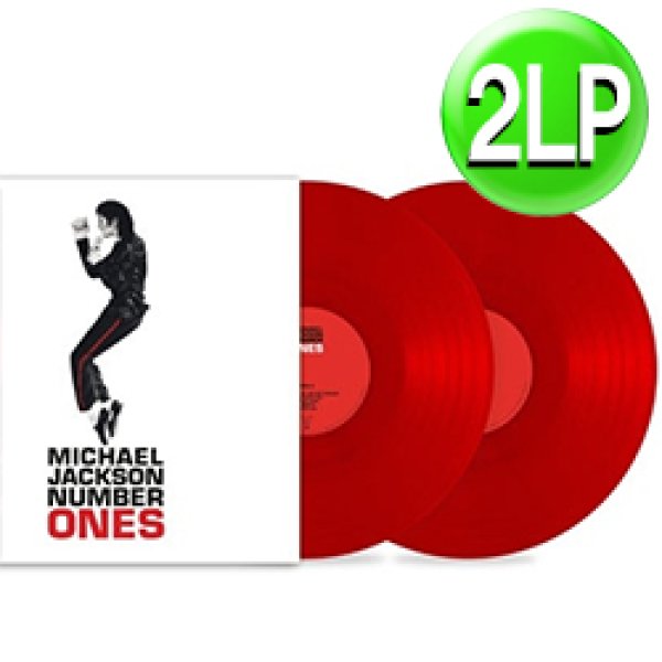画像1: MICHAEL JACKSON / NUMBER ONES (2LP/全18曲) [■2LP■お宝直行！赤色盤！名曲を網羅！究極のベストアルバム！] (1)