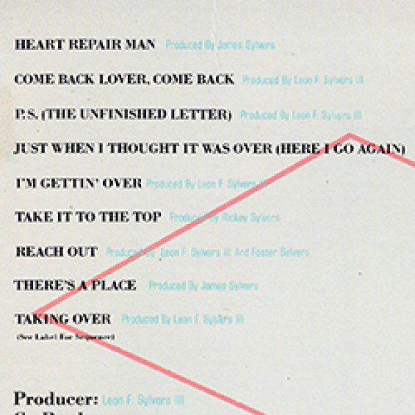 画像2: THE SYLVERS / COME BACK LOVER, COME BACK (LP原盤/全9曲) [◎中古レア盤◎お宝！本物のUS原盤！哀愁ダンクラ名曲！] (2)