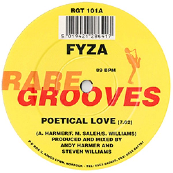 画像2: FYZA / POETICAL LOVE (英原盤/全2曲) [◎中古レア盤◎お宝！超希少音源！英国オンリー！隠れUK SOUL！] (2)