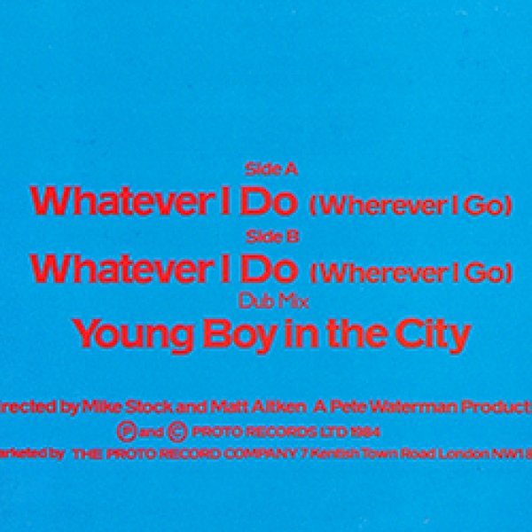 画像2: HAZELL DEAN / WHATEVER I DO + 1曲 (英原盤/12"MIX) [◎中古レア盤◎激レア！美品！英国版ジャケ！気分はハイエナジー！] (2)