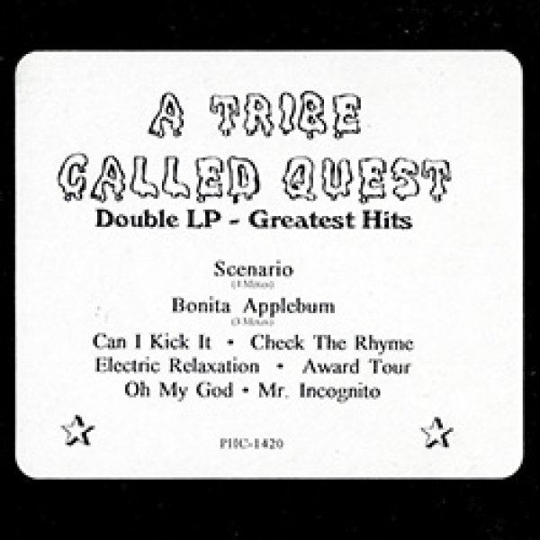 画像2: A TRIBE CALLED QUEST / ベストLP第1弾 (2LP/全9曲) [◎中古レア盤◎お宝！少量生産2枚組！初期名曲一挙！] (2)