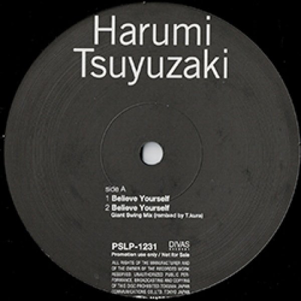 画像2: 露崎春女 / BELIEVE YOURSELF (国内プロモ/REMIX) [◎中古レア盤◎激レア！美品！本物の関係者プロモ原盤！超人気ジャパニーズ！] (2)
