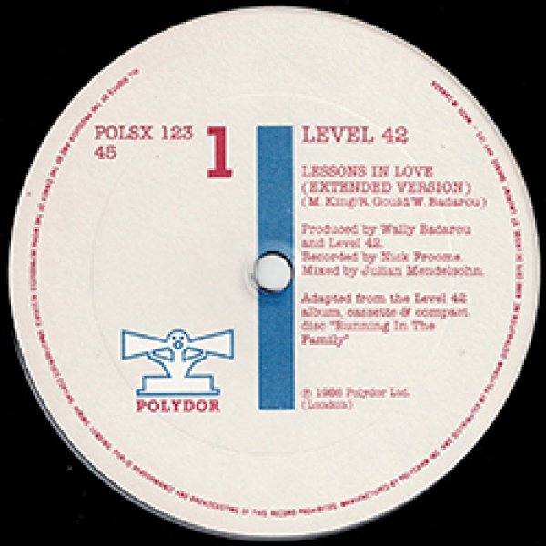画像3: LEVEL 42 / LESSONS IN LOVE (カナダ原盤/12"MIX) [◎中古レア盤◎激レア！珍しい別ジャケ！滅多に無いカナダ原盤！別内容！] (3)