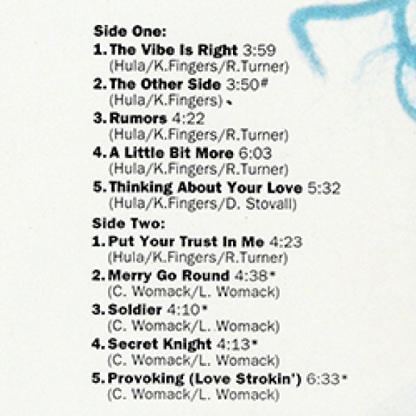 画像2: RUBY TURNER / THE OTHER SIDE (LP原盤/全10曲) [◎中古レア盤◎お宝！本物のUS原盤！お洒落UKソウル名盤！] (2)