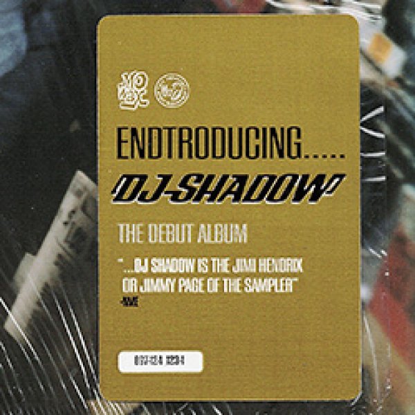 画像2: DJ SHADOW / ENDTRODUCING (2LP原盤/全14曲) [◎中古レア盤◎激レア！当時の原盤！シュリンク＆ステッカー付！歴史的傑作！] (2)