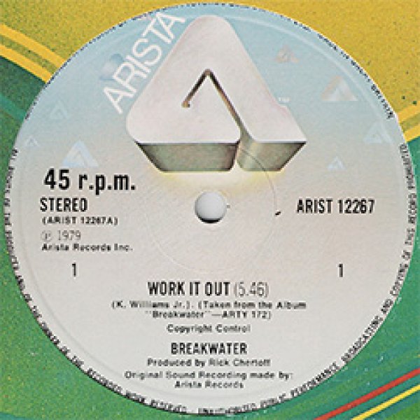 画像2: BREAKWATER / WORK IT OUT (英原盤/12"MIX) [◎中古レア盤◎激レア！本物の原盤！英国のみ！フリーソウル大名曲！] (2)