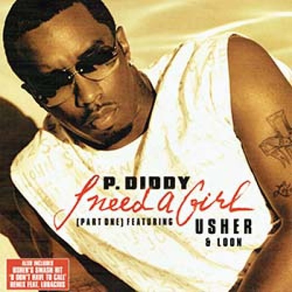 画像2: P. DIDDY feat USHER / I NEED A GIRL (欧州原盤/パート1 & 2) [◎中古レア盤◎お宝！本物のジャケ付原盤！豪華内容！] (2)