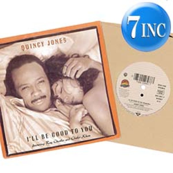 画像1: QUINCY JONES feat CHAKA KHAN / I'LL BE GOOD TO YOU (7インチMIX) [◎中古レア盤◎お宝！ドイツ版ジャケ7"MIX！] (1)