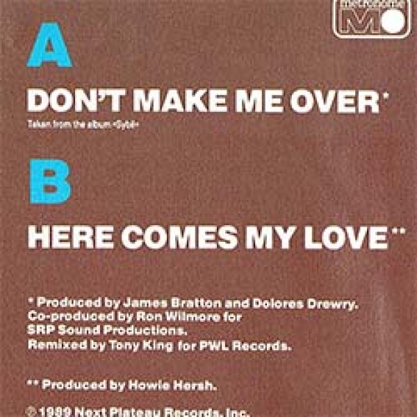 画像2: SYBIL / DON'T MAKE ME OVER (7インチ) [◎中古レア盤◎お宝！美品！ドイツ版ジャケ7"！グランドビート名曲！] (2)