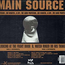 ナスティーストリートレコード Main Source Looking At The Front