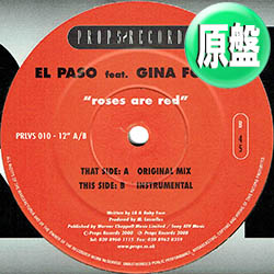 ナスティーストリートレコード】EL PASO / ROSES ARE RED (英原盤/2VER 